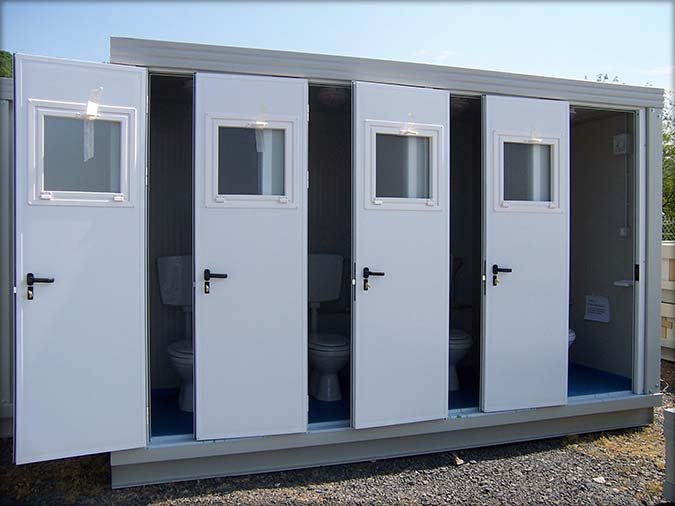 Bungalow sanitaire 6 m
