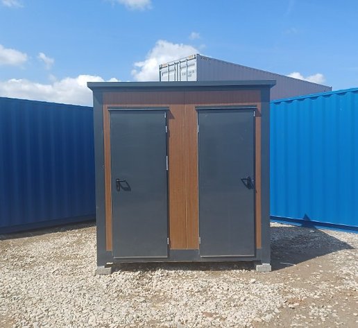Conteneur sanitaire double 2 WC